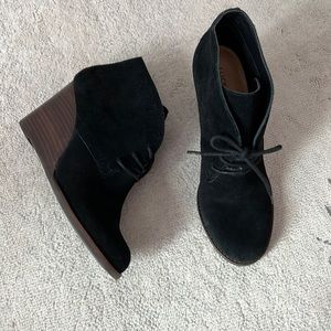 Black Lucky Brand Ankle Booties